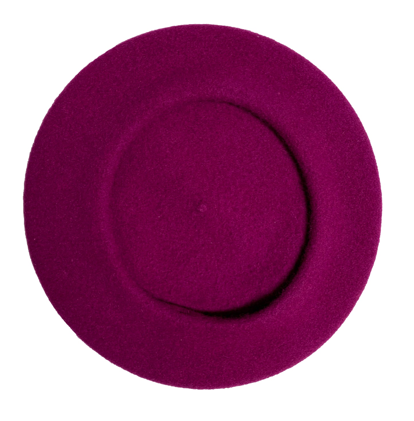 *Raspberry Wool French Beret, NEW! "The kind you find in a Secondhand Store" Made In Europe