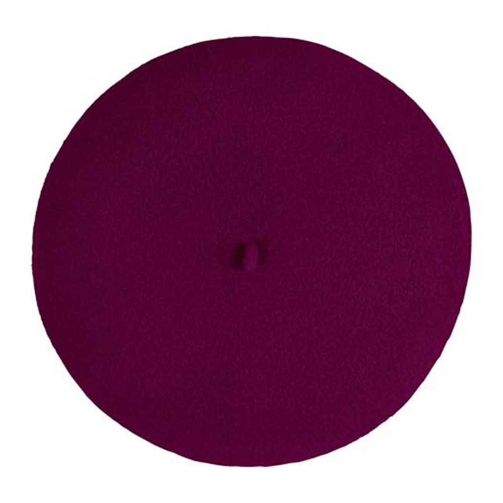 *Laulhere-France "Paris10" Traditional Wool Beret, Style#508