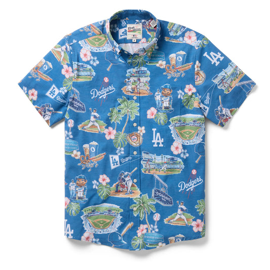 MLB®  2025 LOS ANGELES DODGERS SCENIC PERFORMANCE BUTTON FRONT Shirt  Style#6799