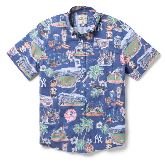 Reyn Spooner MLB® NEW YORK YANKEES SCENIC PERFORMANCE BUTTON FRONT SHIRT, Style#6839
