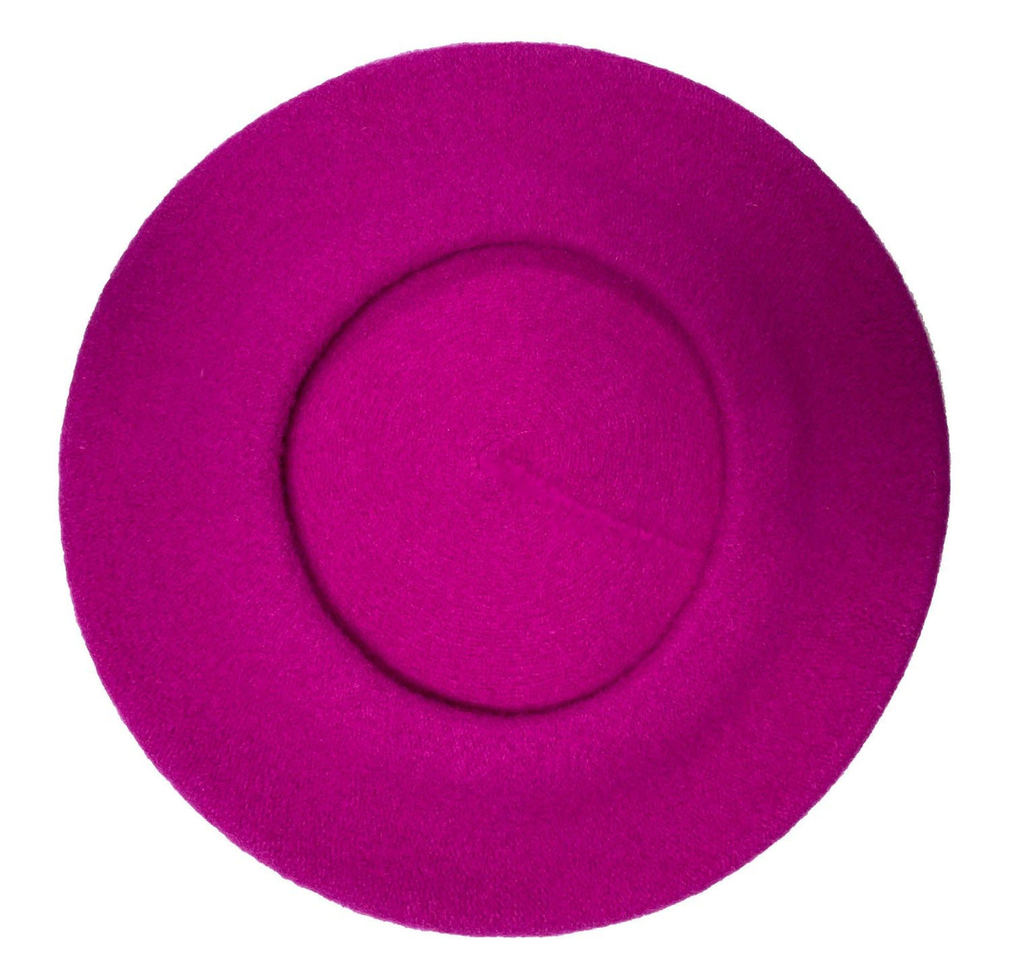 *Raspberry Wool French Beret, NEW! "The kind you find in a Secondhand Store" Made In Europe