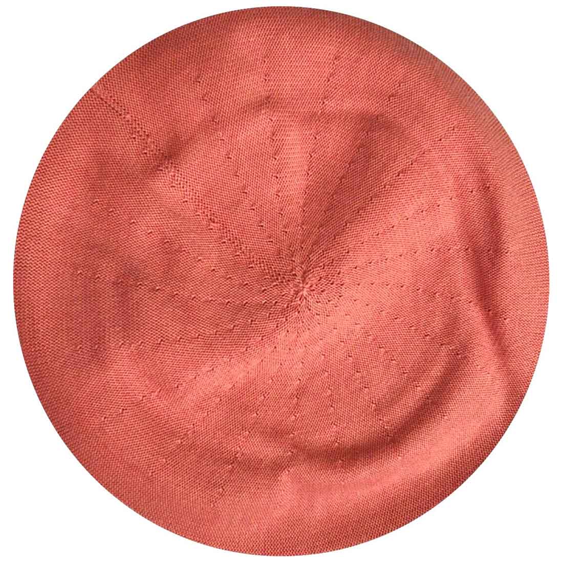 *Parkhurst 10-1/2 Inch Diameter Cotton Knit Beret, Style# 30016