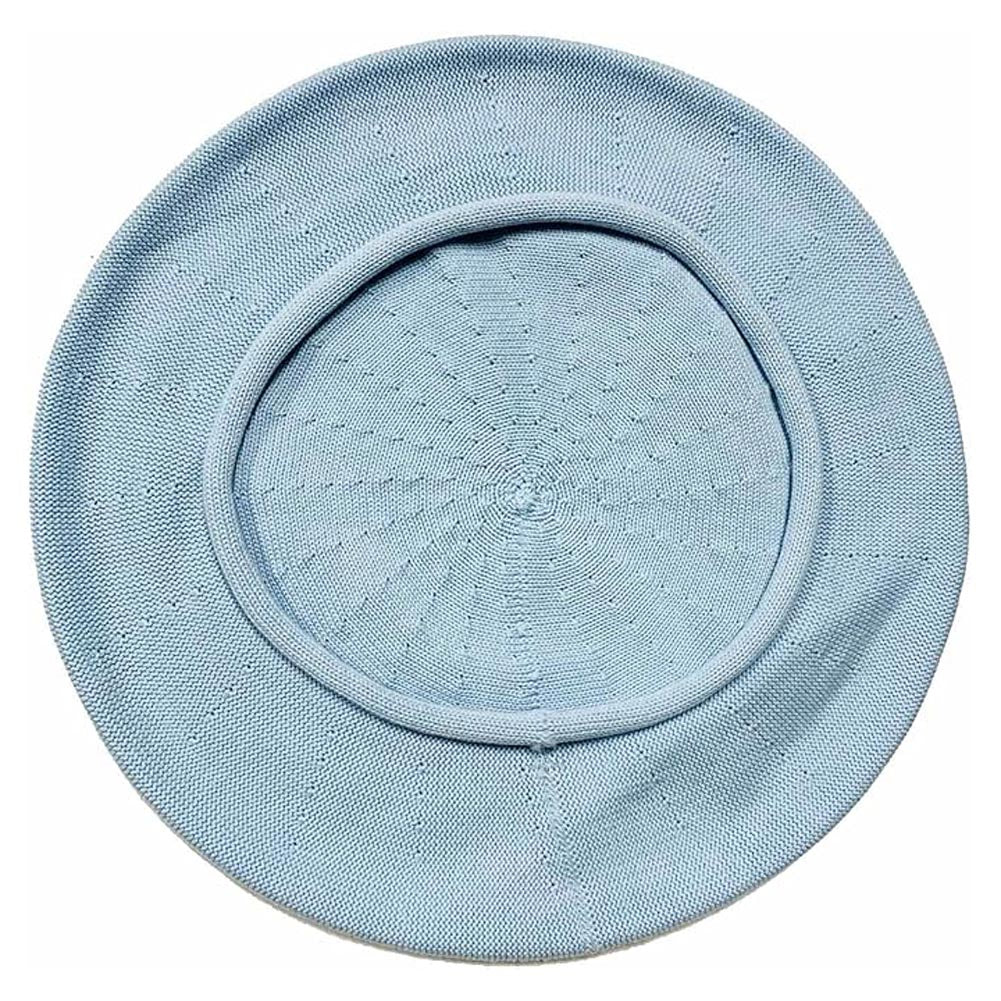 *Parkhurst 11-1/2 Inch Diameter Cotton Knit Beret, Style#30017