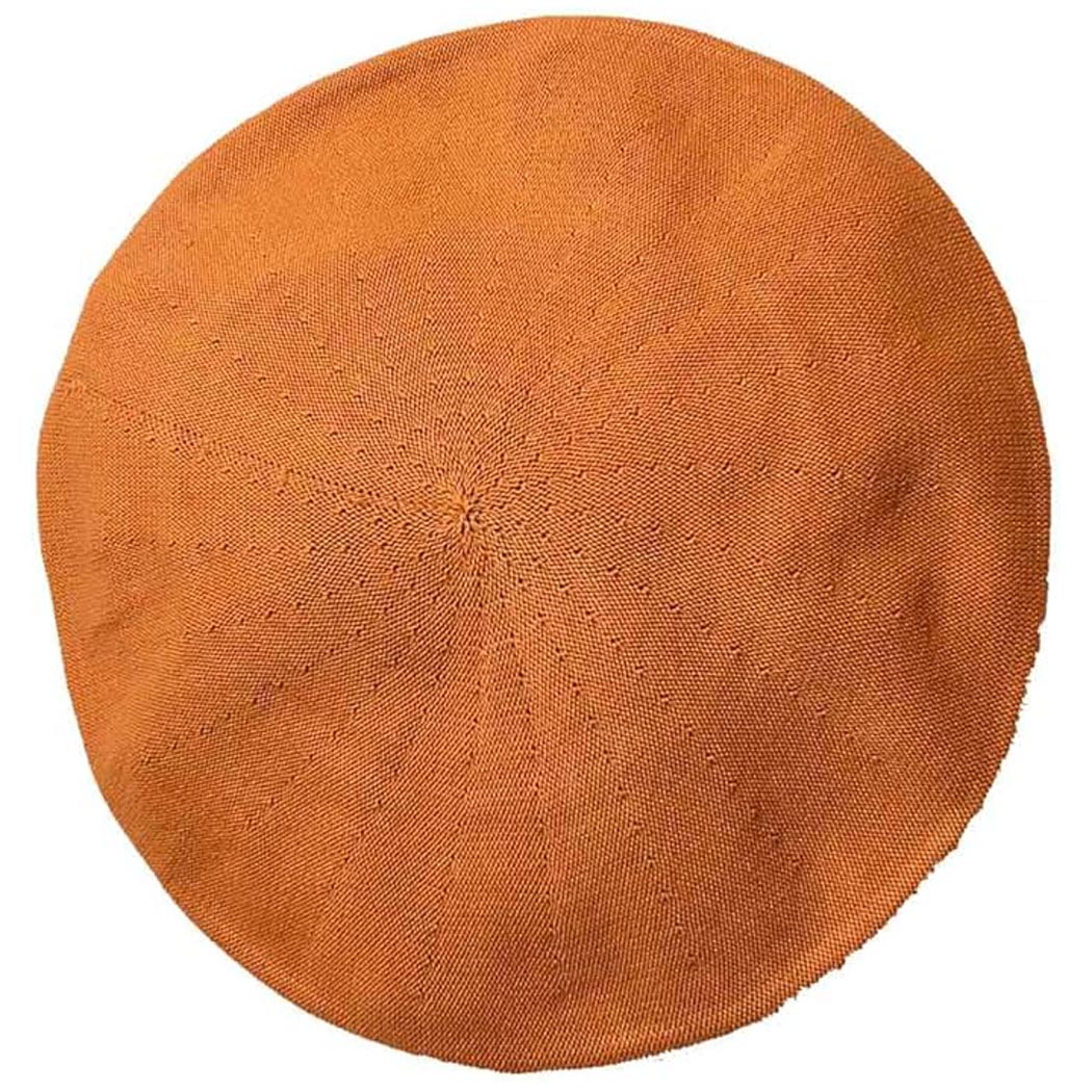 *Parkhurst 10-1/2 Inch Diameter Cotton Knit Beret, Style# 30016