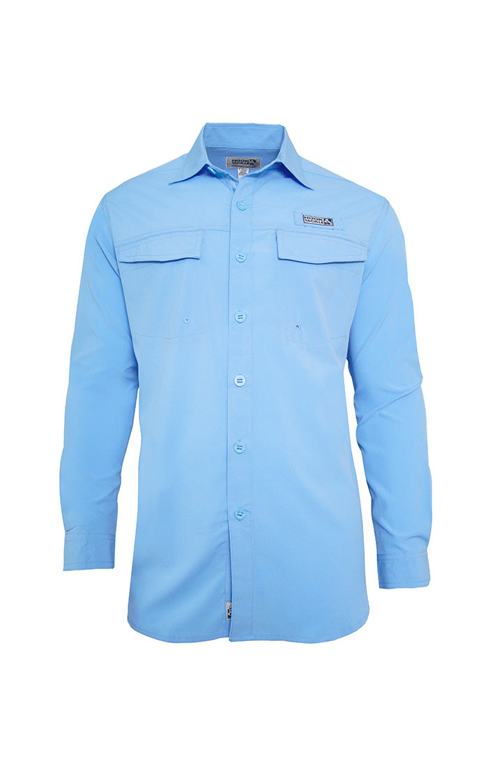 Hook & Tackle® Men's Coastline Long Sleeve Shirt, Style#M01008L – French  Quarter Haberdashery