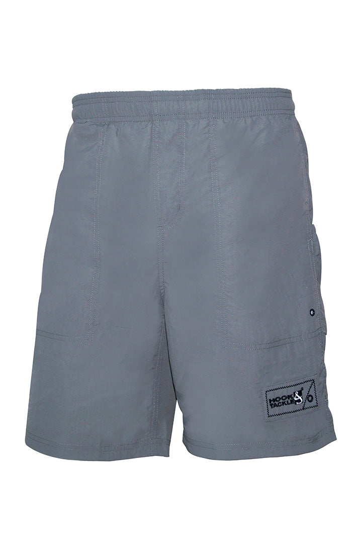 Hook & Tackle Men’s Beer Can Island | Fishing Swim Short | Swimming Trunk, Style# M016047