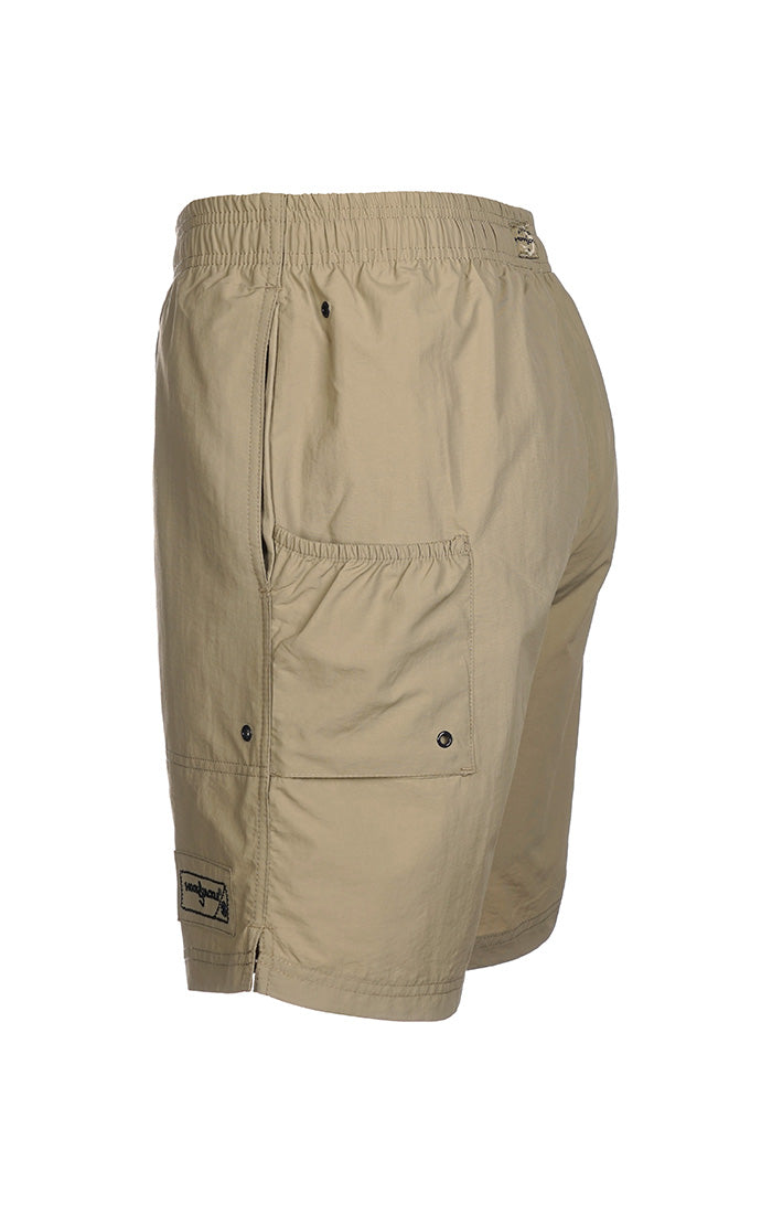 Hook & Tackle Men’s Beer Can Island | Fishing Swim Short | Swimming Trunk, Style# M016047