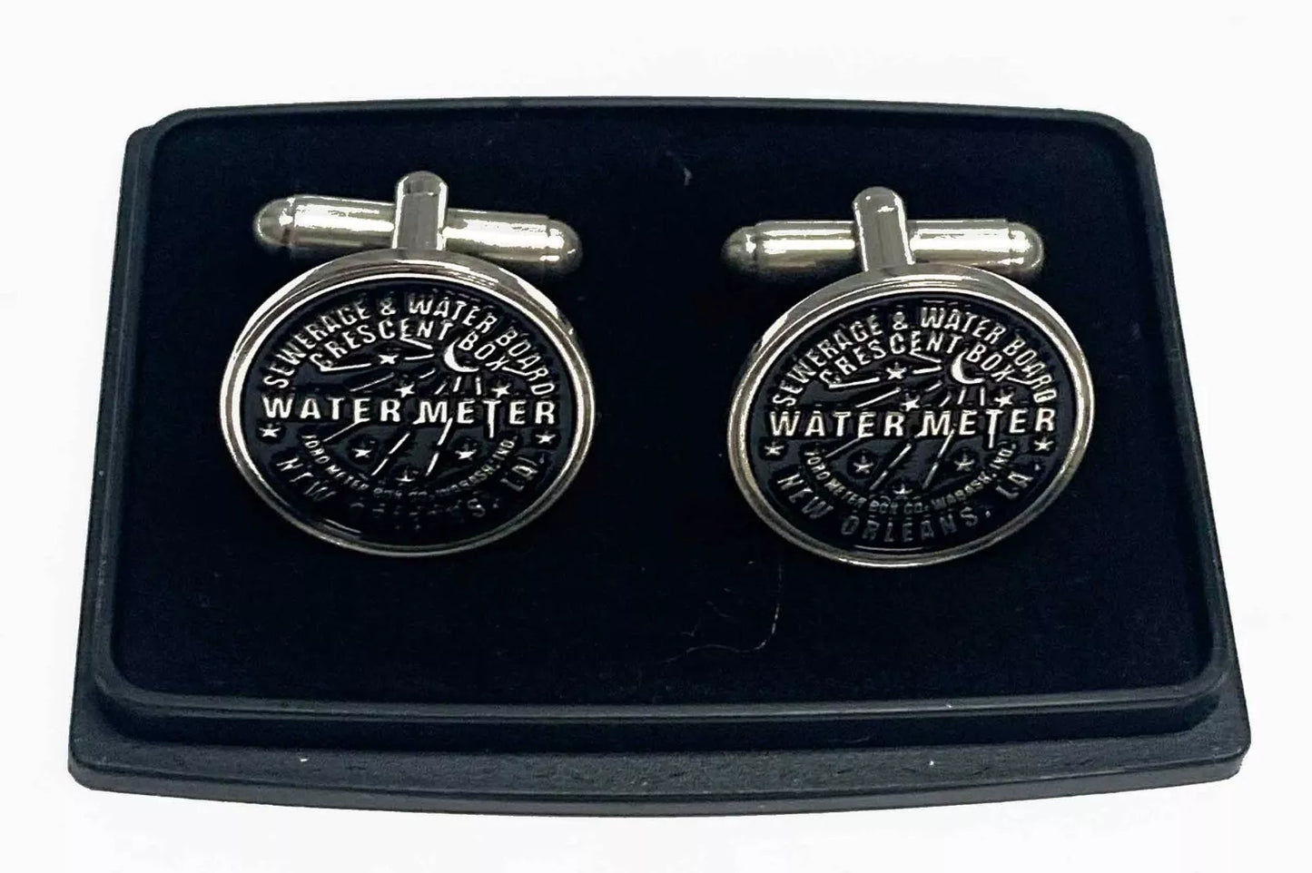 Z New Orleans Sewerage and Water Board - Water-Meter Cuff Links