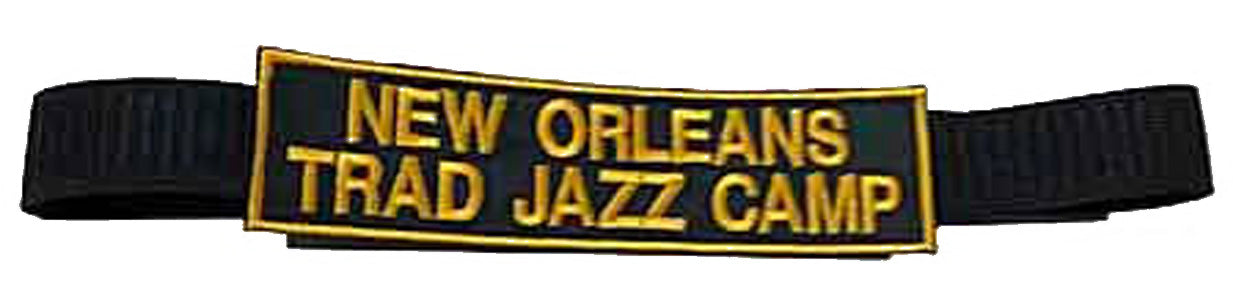 FQH Brass Band EMBROIDERED Hat Band -FINAL SALE
