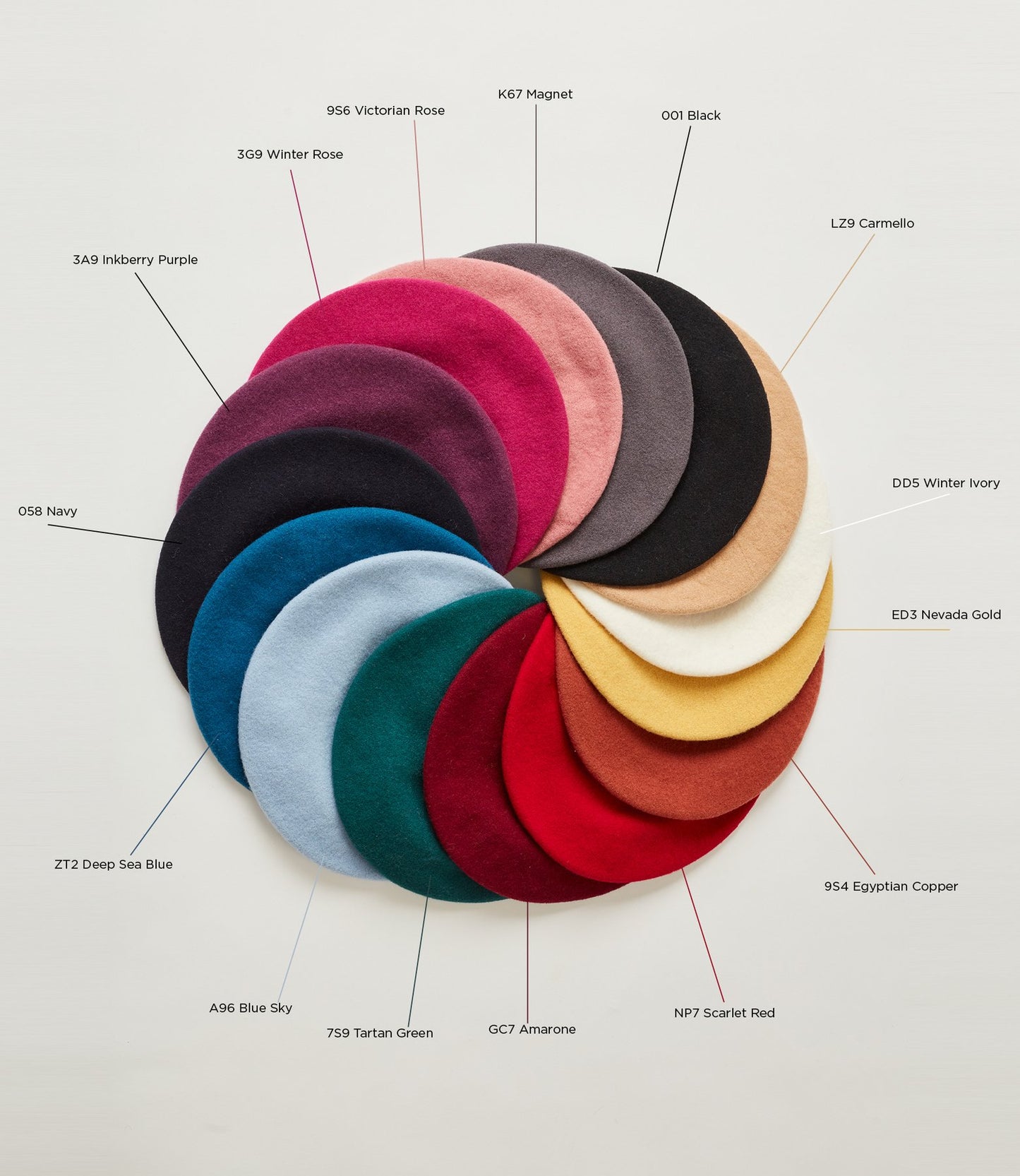 Parkhurst wool basque beret