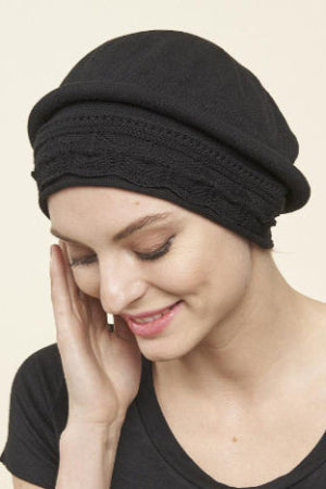 Parkhurst cotton pointelle beret