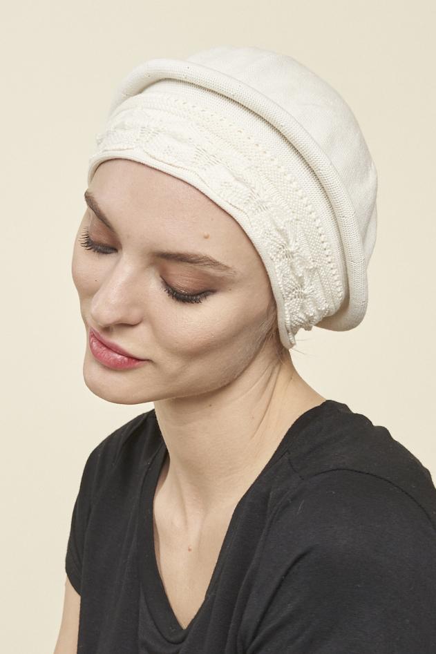 Parkhurst cotton pointelle beret