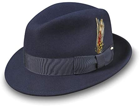 Broner Lite Felt Melodrama Blues Brother hat