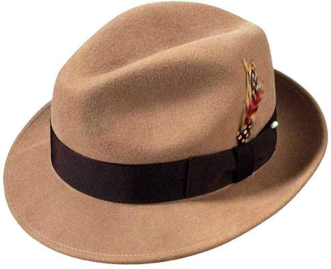 Broner Lite Felt Melodrama Blues Brother hat