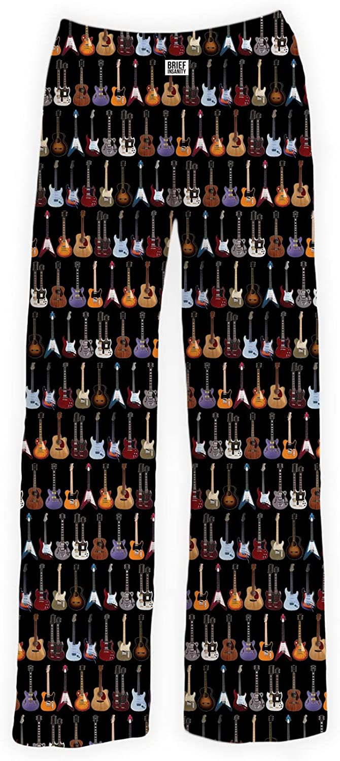 Brief Insanity Unisex Electric Guitar Stripe lounge pant