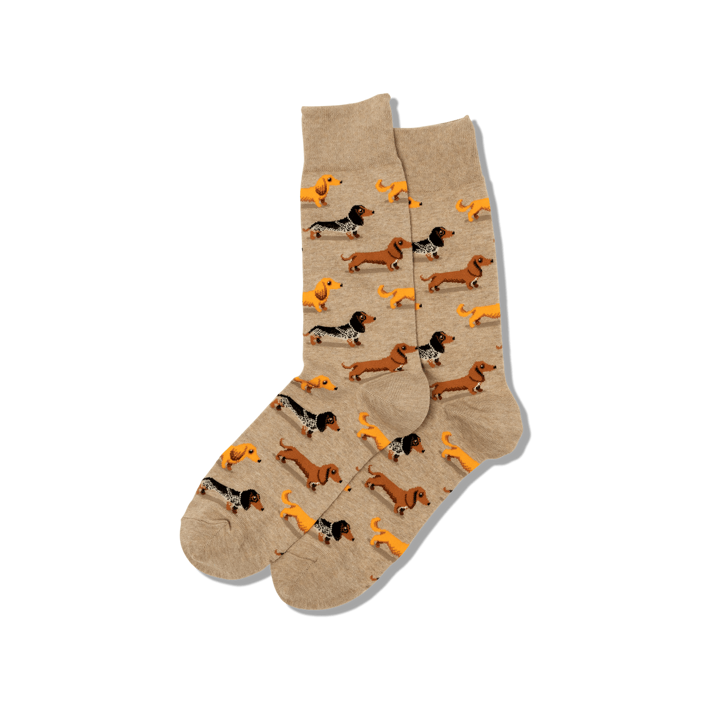 Hot sox mens dachshund dog novelty sock