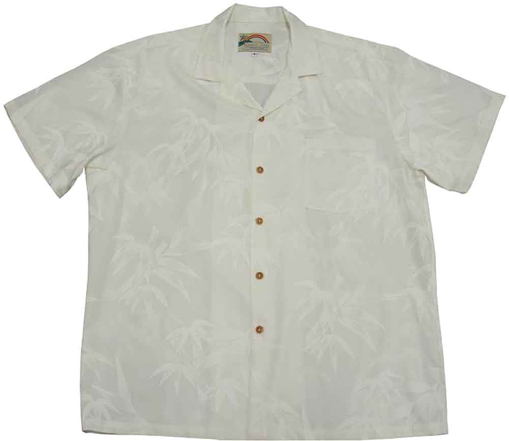 Paradise Found Bamboo Wedding Original Hawaiian Shir