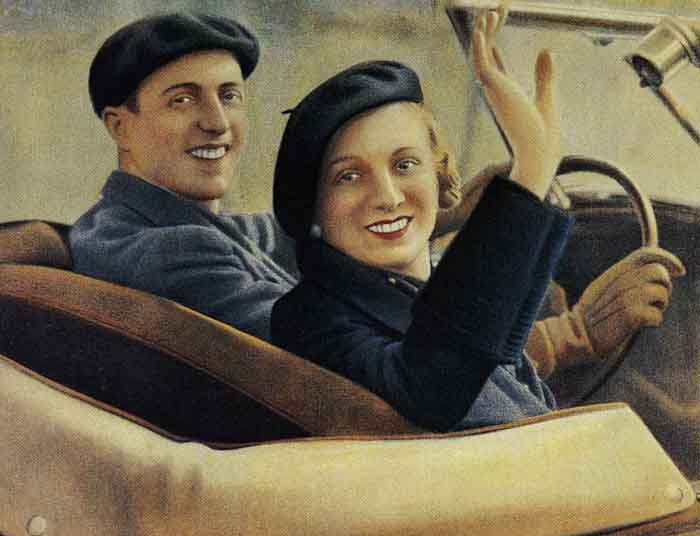 *Raspberry Wool French Beret, NEW! "The kind you find in a Secondhand Store" Made In Europe