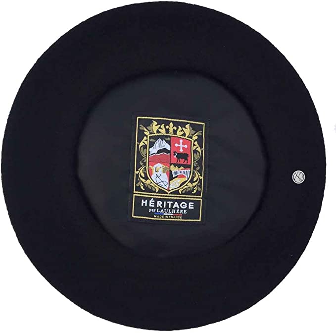 laulhere L'AUTHENTIQUE lined wool beret