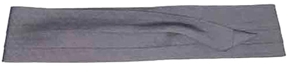 Hat Bands - 3-Pleat Lite-weight Poly/Cotton Hat Band with 2-End Hooks -FINAL SALE