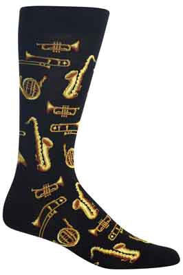 Mardi Gras New Orleans Mens Novelty Socks