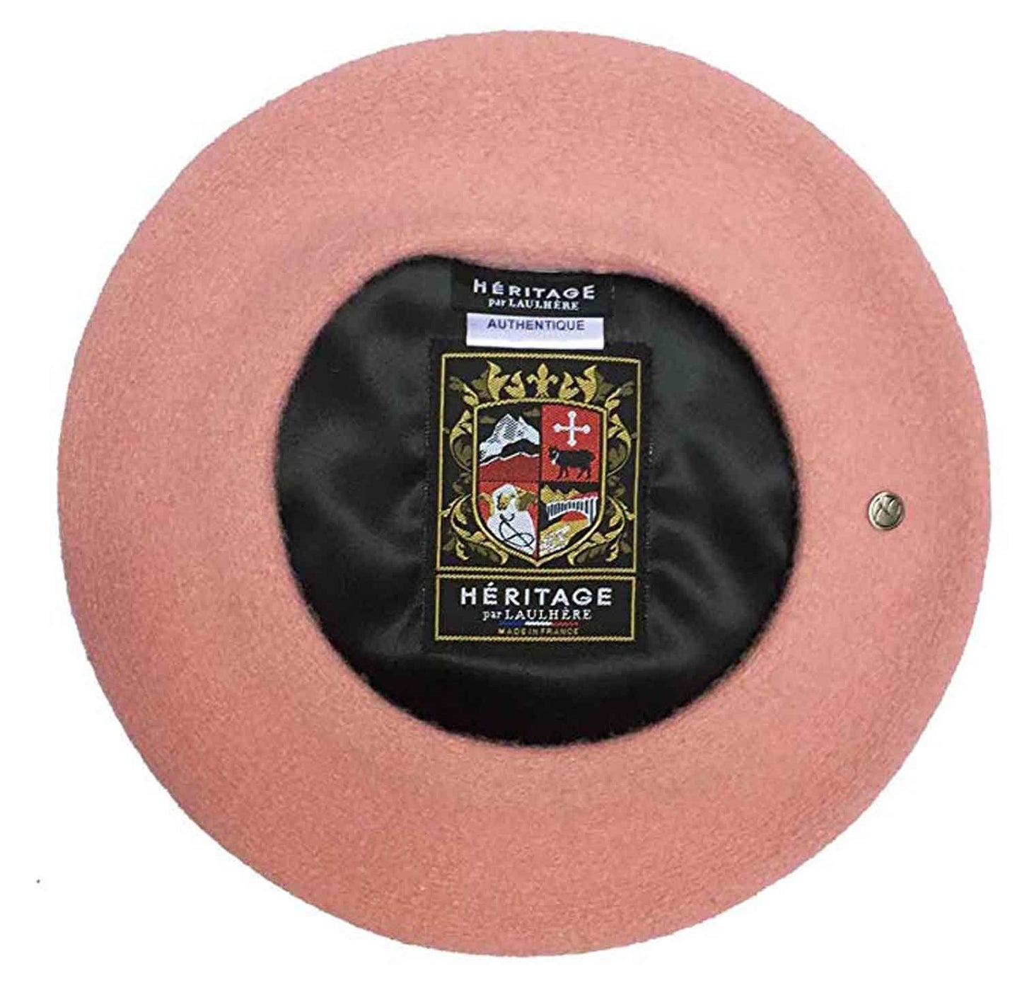 laulhere L'AUTHENTIQUE lined wool beret