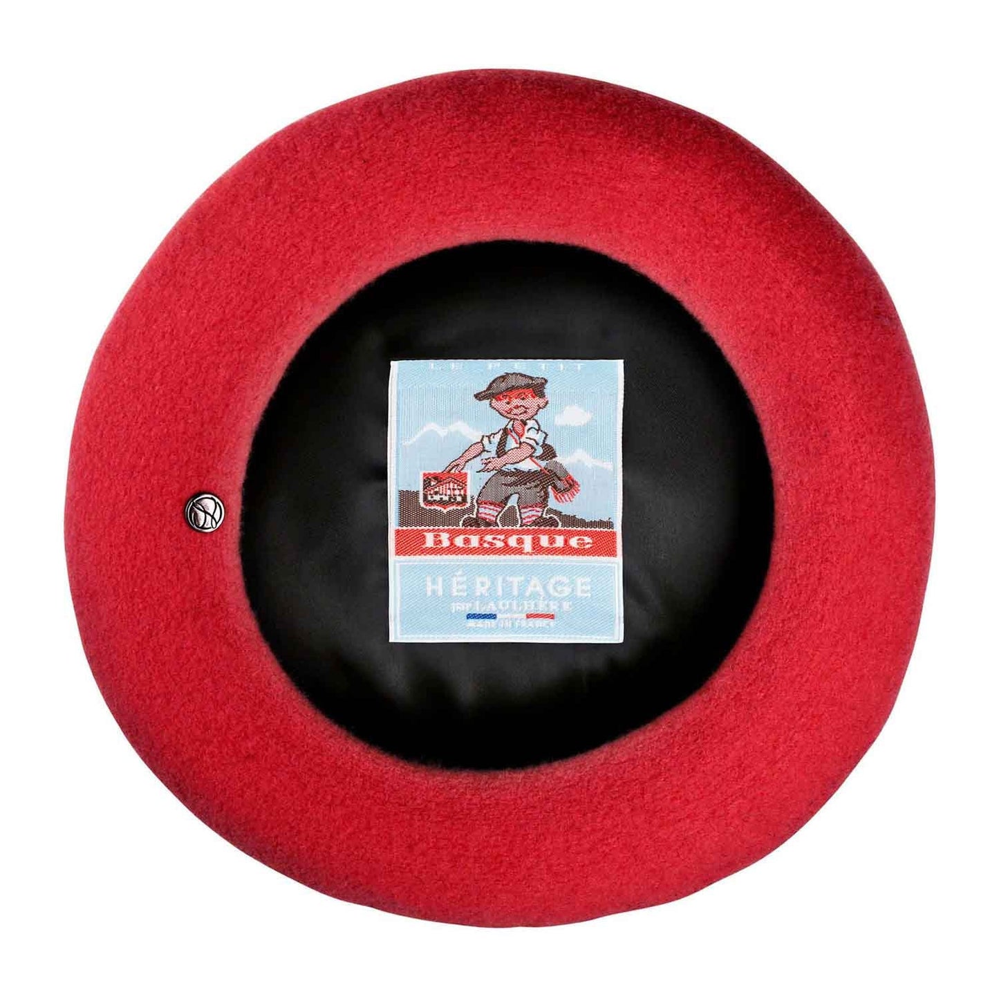 Laulhere Youth Le Petit Basque Wool Lined Beret