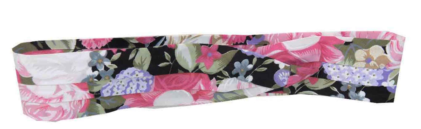 novelty 3 pleat cotton hat bands with two hooks