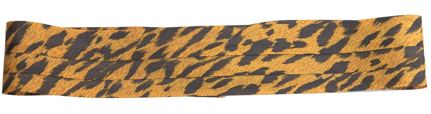 polyester silky print hat bands with two hooks