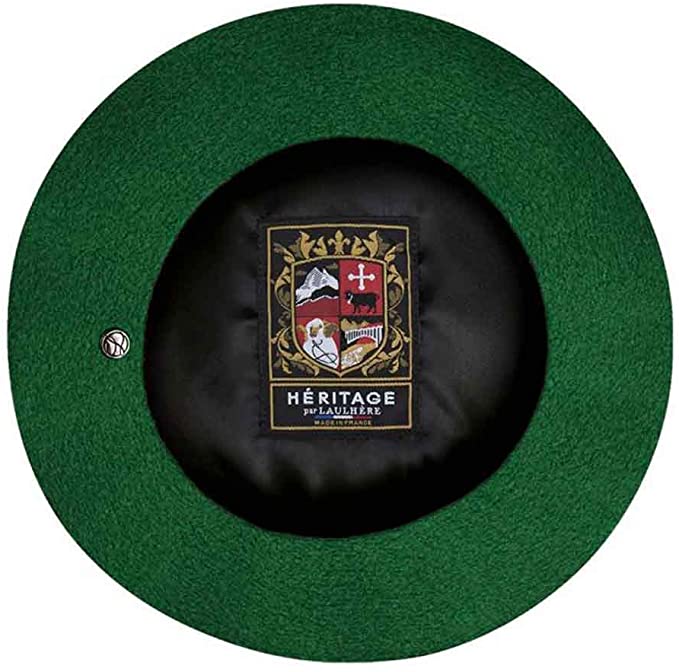 laulhere L'AUTHENTIQUE lined wool beret