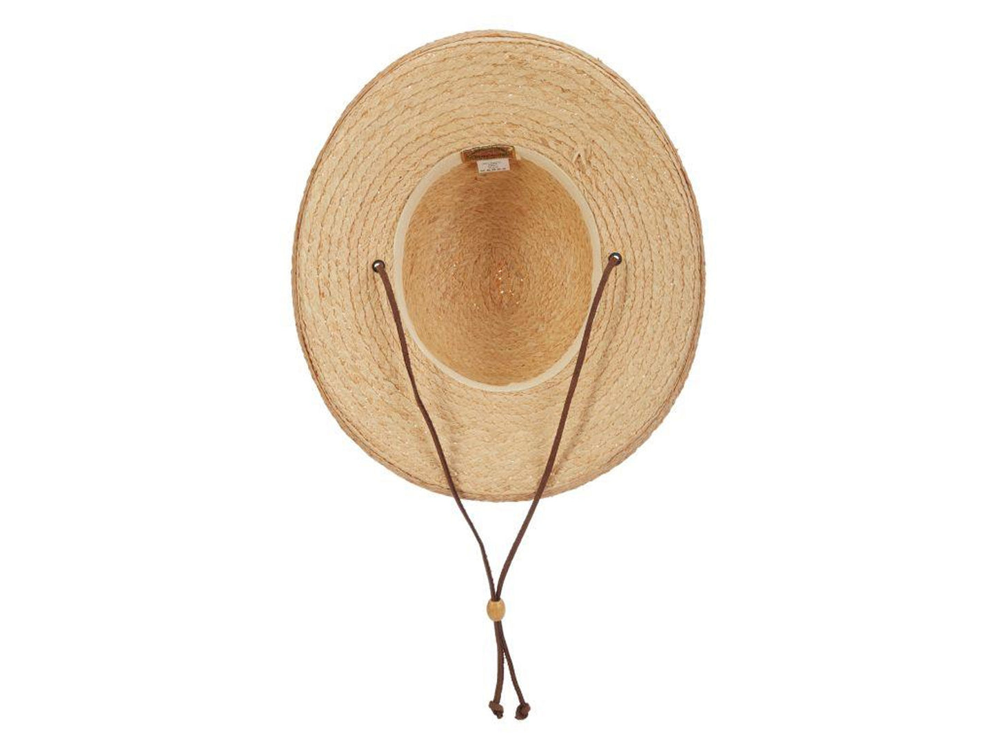 C- Scala Womens Fine Braid Raffia Sunhat with Leather Chin Cord, Style# LR113