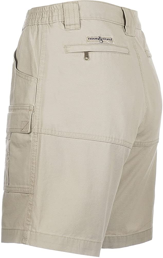hook and tackle beer can cargo mens fishing short