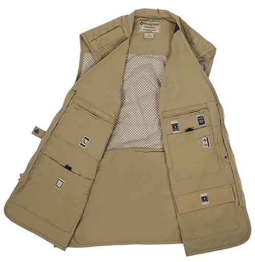 Weekender photographer travel vest