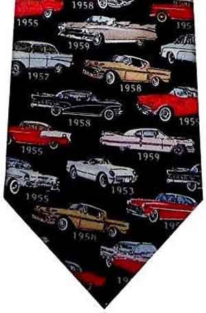 Museum Artifact 50's cars necktie