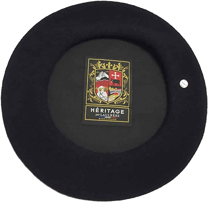 laulhere L'AUTHENTIQUE lined wool beret