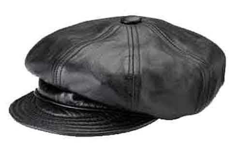 New York Hat Co. LAMBSKIN Spitfire Cap, Style# 9207