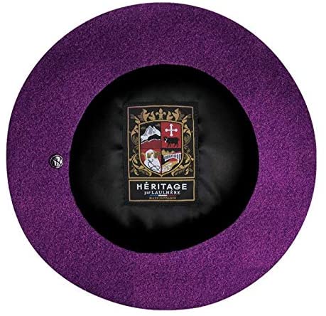 laulhere L'AUTHENTIQUE lined wool beret