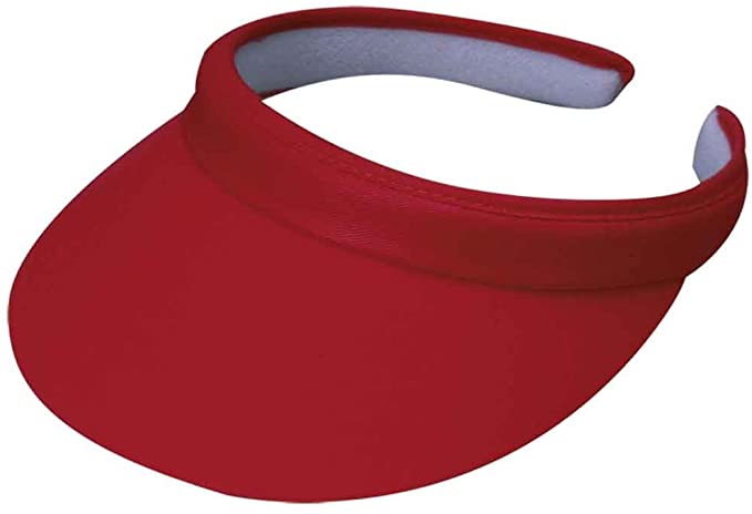 Scala Women's Cotton Clip Visor with 3" Peak