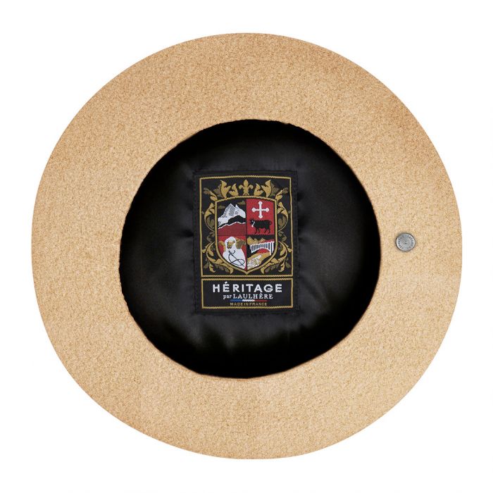 laulhere L'AUTHENTIQUE lined wool beret