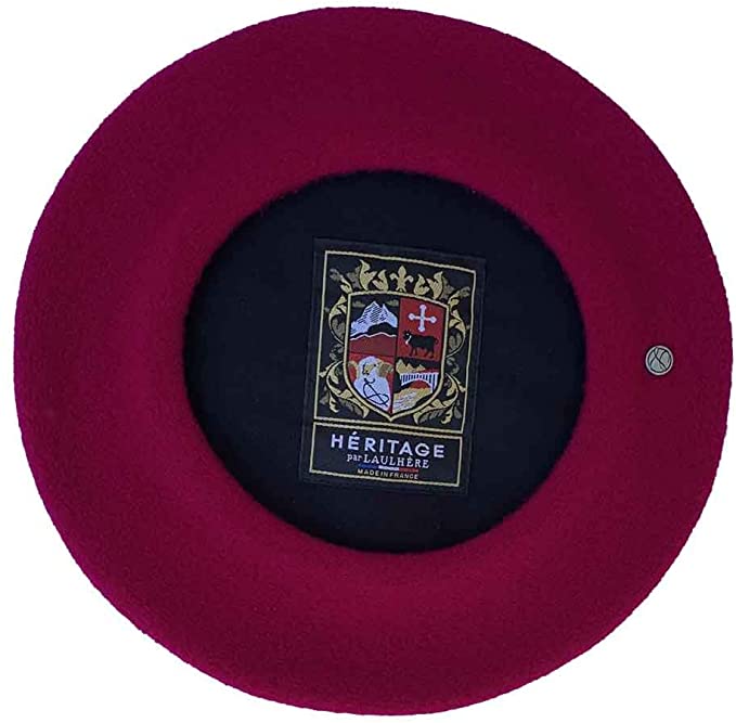 laulhere L'AUTHENTIQUE lined wool beret