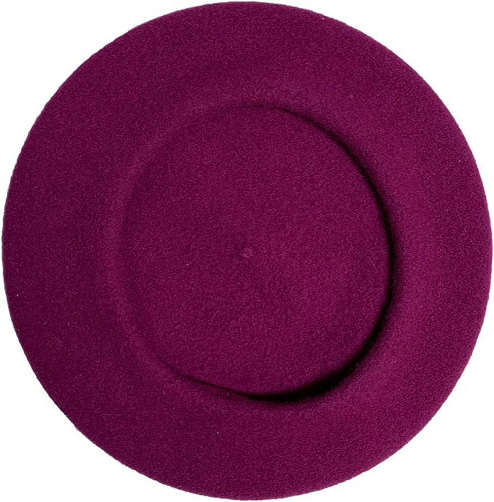*Parkhurst Traditional Basque Unisex Wool Beret  Style#25001