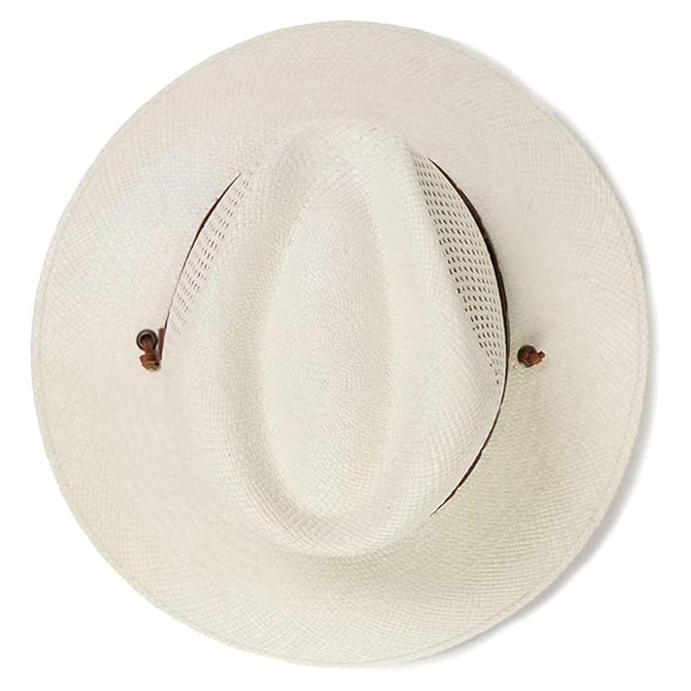B "Stetson Men's Stetson Airway" Vented Panama Straw Hat, Style# TSARWY-3830