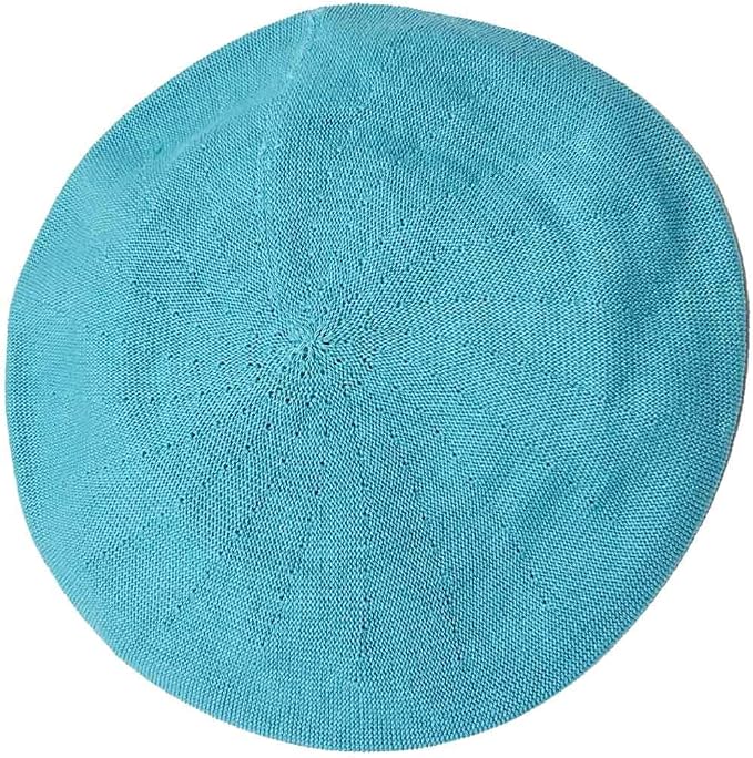 *Parkhurst 11-1/2 Inch Diameter Cotton Knit Beret, Style#30017