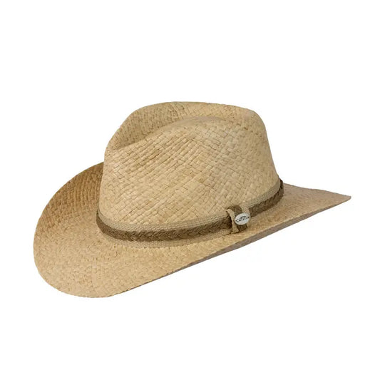A--Conner's Key Largo Raffia Outback Hat, Style# F5077