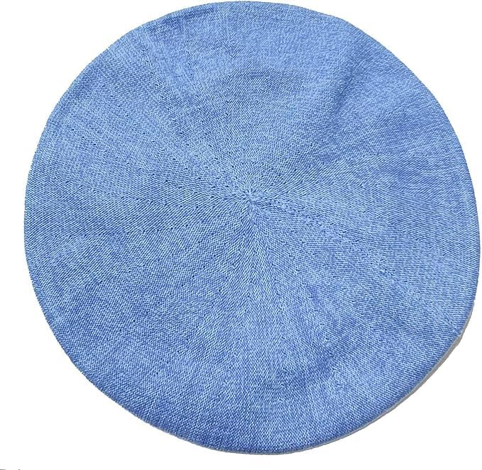 *Parkhurst 11-1/2 Inch Diameter Cotton Knit Beret, Style#30017
