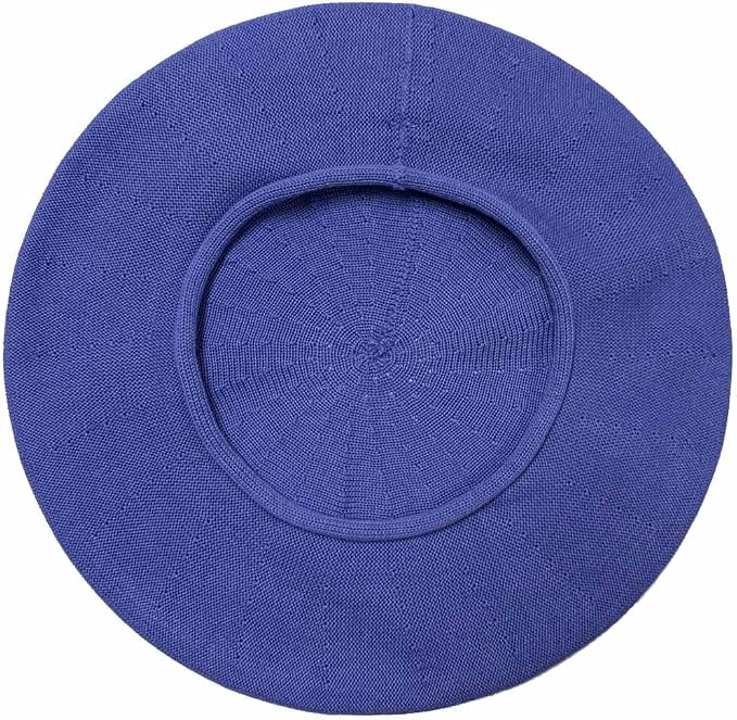 *Parkhurst 11-1/2 Inch Diameter Cotton Knit Beret, Style#30017
