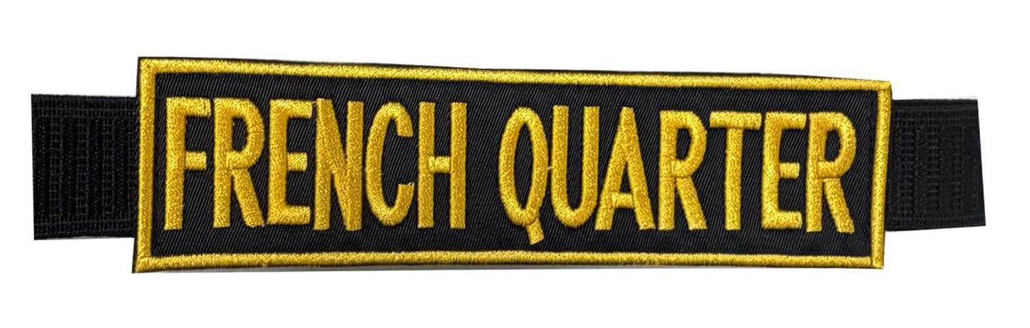 FQH Brass Band EMBROIDERED Hat Bands -FINAL SALE