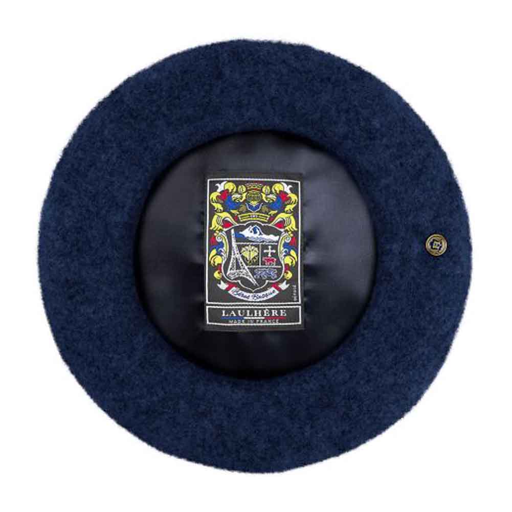 *Laulhere-France "Cocoon" 100% Cashmere Acetate-Lined French Beret, Style#274