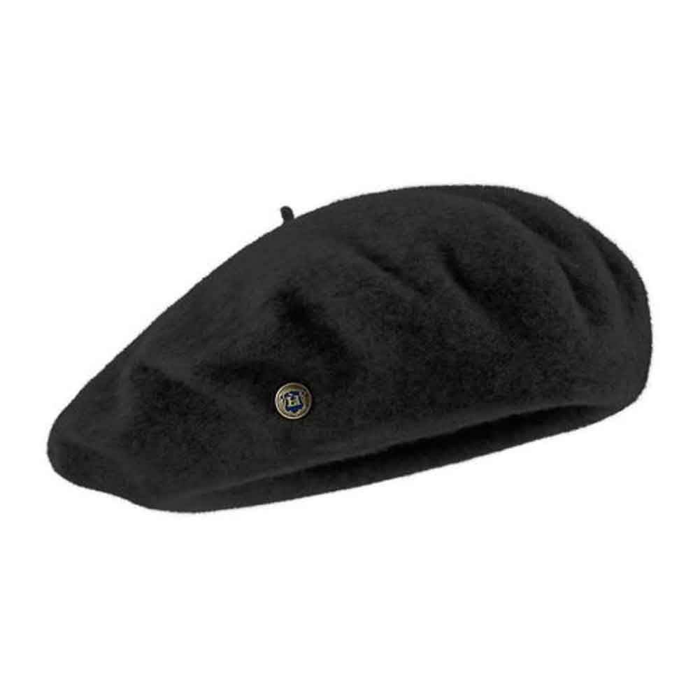 *Laulhere-France "Cocoon" 100% Cashmere Acetate-Lined French Beret, Style#274