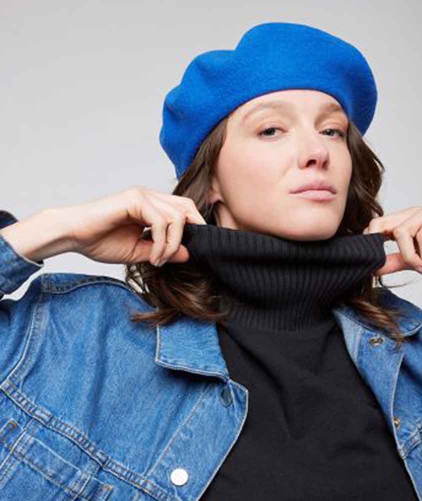 *Laulhere-France Véritable Wool Beret, Style# 536, Finest Quality!